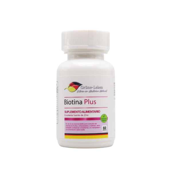 Biotina Plus Vegan – 60 Cápsulas