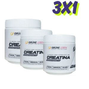 3x1 Creatina Monohidratada 100% natural  – 300 g